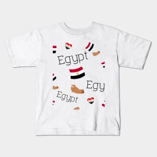 I Love Egypt Kids T-Shirt